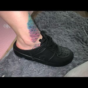DOLLS KILL WILD DIVA SLIP ON MULE SNEAKERS